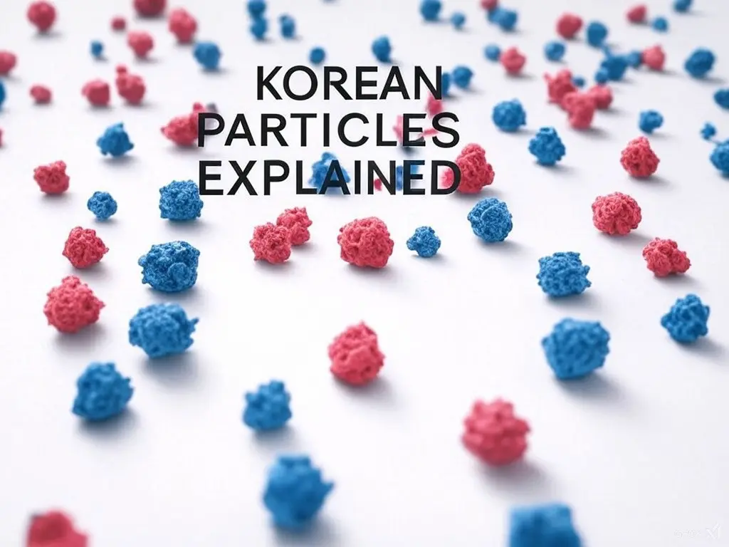 Korean Particles Guide: 은/는 vs 이/가 - A Complete Beginner's Guide